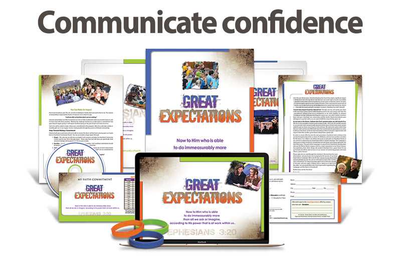 Communicate confidence